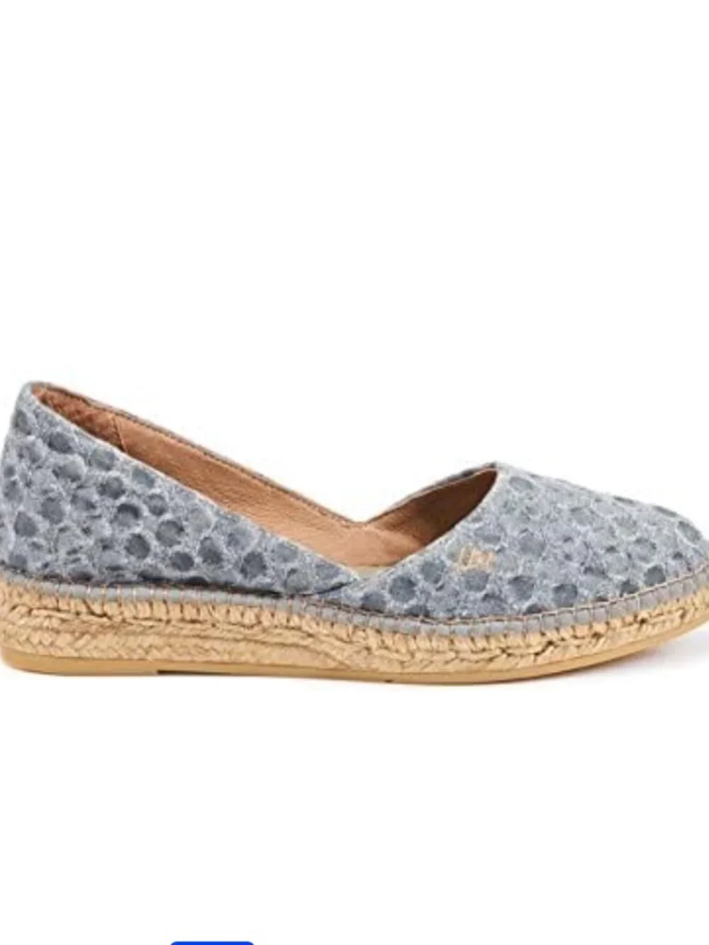 Viscata Barcelona Rascassa Flat Espadrilles in Bubble Blue